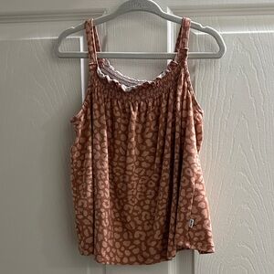 Little Sleepies Tan Leopard Camisole Set